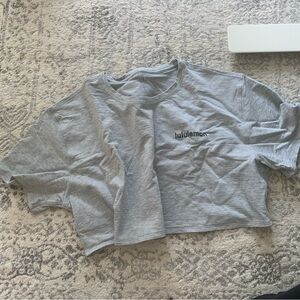 Lululemon Cropped Tshirt